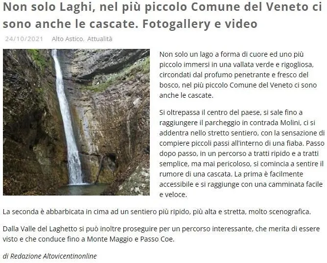 Agriturismo Val Di Ferro Arsiero